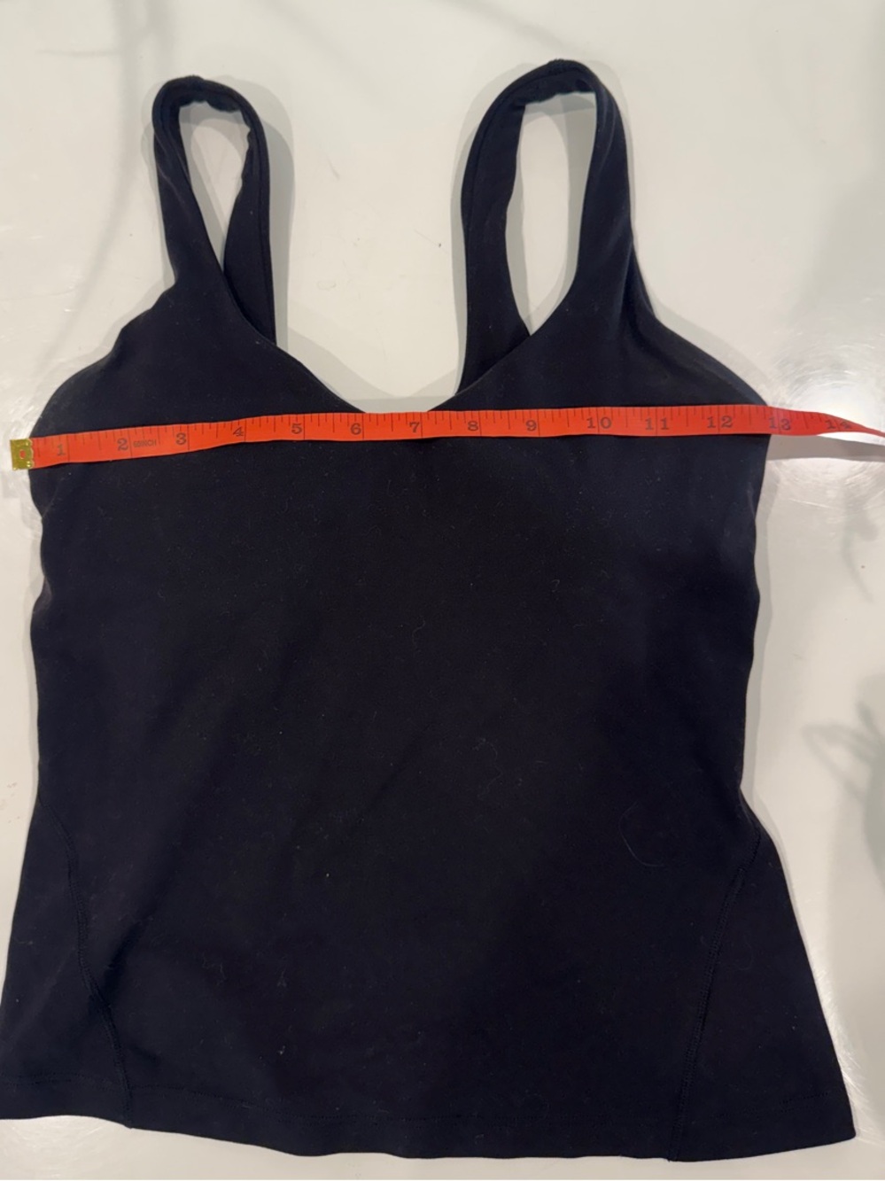 lululemon athletica Black Supportive Shelf Crop Tank